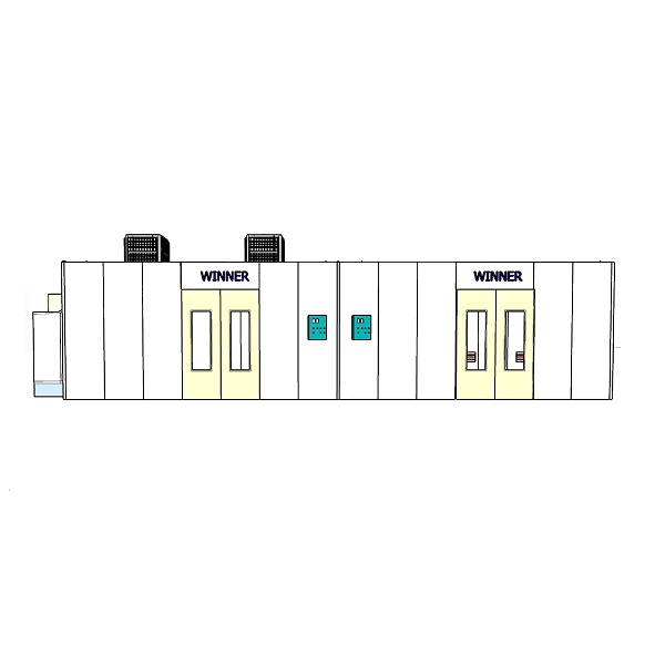 M-3500 FUNITURE SPRAY BOOTH