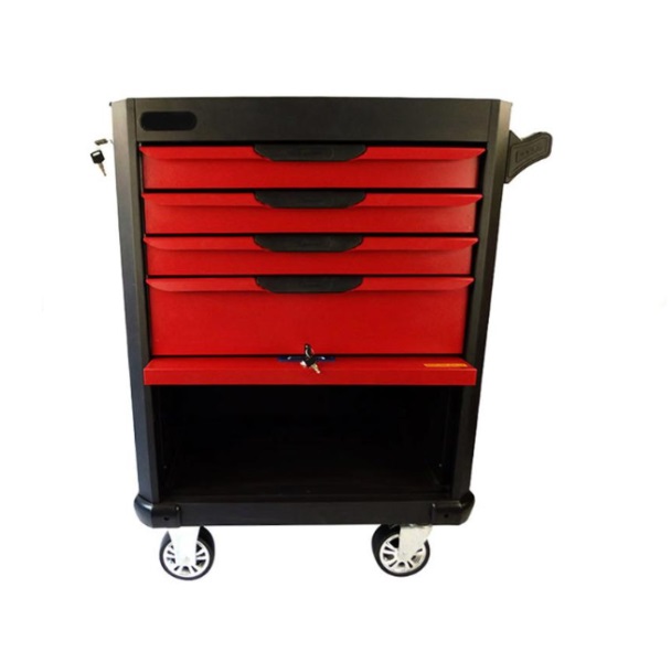4 drawers Tool Trolley